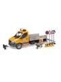 Produktbild: Bruder MB Sprinter municipal with Light & Sound Module and worker + access BR2677