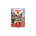 Produktbild: Wetterschutzfarbe schwarz 2,5l deckend Farbe Wetterschutzfarbe