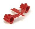 Produktbild: Tamiya 300050648 - TA-01/Manta Ray Achsschenkel rot (2) - Neu