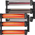 Produktbild: VEVOR Lackhärtungslampe, schnell trocknend, Aushärten für Auto, Infrarotlack, Kochbereich, Lackheizlampe 584 x 368 x 51 mm, 2 Sets, 3000 W