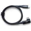 Produktbild: Bachmann Ochno USB-C Kabel gewinkelt 0,7m schwarz (0.70 m, USB 3.2 Gen 2, 100 W) (920.0011)