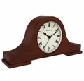 Produktbild: Holzwerk Tischuhr Nostalgische Retro Vintage Tisch Uhr Nahezu lautloses Uhrwerk, römische Ziffern, Quarzuhrwerk