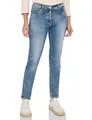 Produktbild: Cecil Slim Fit Jeans mit Detail Authentic Used wash 36