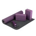 Produktbild: Yoga-Set Flow | Set bestehend aus 1 Yogamatte aus TPE 2 Yoga-Bricks aus Eva M...