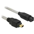 Produktbild: DeLock Kabel IEEE 1394 FireWire 800 9-pin > 4-pin 1m # 82588