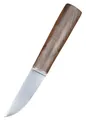 Produktbild: Wikinger Messer mit Walnussgriff und Lederscheide handgeschmiedetes Messer