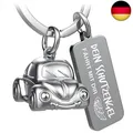 Produktbild: FABACH Auto Schlüsselanhänger Car mit Gravur - Schutzengel Schlüsselanhänger Eng