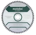 Produktbild: metabo Kreissägeblatt - 254x30, Zähnezahl: 60, Zahnform: FZ/TZ, Spanwinkel: 5° negativ - Präzisionssägeblatt für Holz, geeignet für Laminat, Kunststoff, Alu, Kupfer, MDF - Feine Längs- & Querschnitte