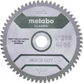 Produktbild: Metabo MULTI CUT CLASSIC 628285000 Kreissägeblatt 254 x 30 x 1.8 mm Zähneanzahl: