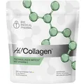Produktbild: Marine Kollagen Pulver mit Vitamin C – Hochdosiert mit 5000 mg Naticol Kollagen – Hohe Bioverfügbarkeit – Neutraler Geschmack – Für Haut, Gelenke und Knochen – Hi Collagen (30 Portionen)
