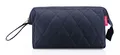 Produktbild: reisenthel Travel Cosmetic Bag Kulturbeutel Rhombus Midnight Gold dunkelblau