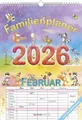 Produktbild: Alpha Edition - Familienplaner Cartoon 2026 - Familienkalender A3 (29,7×42 cm) m