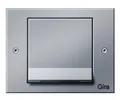 Produktbild: Gira Steckdose Wandsteckdose Klappdeckel TX_44 mit Rahmen 1-fach alu IP44