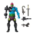 Produktbild: Masters of the Universe Masterverse New Eternia Trap Jaw Actionfigur, Deluxe-Sammelfigur mit 30 Bewegungspunkten und mehreren Zubehörteilen, MOTU-Spielzeug, HYC47