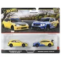 Produktbild: Hot Wheels 2025 - 2-Pack - '99 Honda Civic Type R (EK9) & Honda Civic Type R