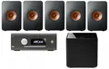 Produktbild: Arcam Arcam AVR11 + 5x KEF LS50 Meta + KEF Kube 8b - Schwarz