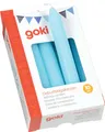 Produktbild: 15427  Geburtstagskerzen 10 Stück, blaue Wachskerzen Set, 10cm, festliche Dek...