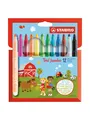 Produktbild: STABILO Trio Jumbo - Felt-tip pen - Set of 12 pieces