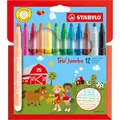 Produktbild: STABILO Trio Jumbo Dicker Filzstift (12 x) (380/12)