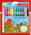 Produktbild: STABILO Filzstift STABILO Jumbo Trio Stifte 12 St?ck