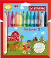 Produktbild: STABILO Filzstifte STABILO® Trio® Jumbo 12er Set