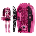 Produktbild: Monster High Serie 4 Mystery Monsters Draculaura Mit Ankleideschrank Puppen Set