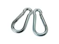 Produktbild: 2 Karabinerhaken Karabiner Haken Schnapphaken 80x8mm V