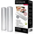 Produktbild: Caso Vakuumierbeutel 1222, Folienrollen, 30 x 600 cm, 160µm, für Lebensmittel, 2 Rollen