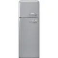 Produktbild: Smeg 2-Türig Kühlschrank 50s Style FAB30LSV5 Linksanschlag Polarsilber Metallic - Silber
