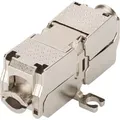 Produktbild: Professional Cat.6a Kupplung für Feldanwendungen, 500 MHz, 10GBase-T Klasse EA, Keystone Design