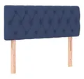 Produktbild: vidaXL Kopfteil, Bett Kopfteil Blau 100x7x78/88 cm Stoff