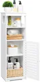 Produktbild: Wasserdichter Badezimmerschrank mit weißem Boden und multifunktionaler