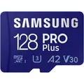 Produktbild: 128GB Samsung SD MicroSD Card SDXC PRO Plus (Class10) Reader retail