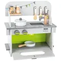 Produktbild: - Wooden Play Kitchen Compact 9dlg.