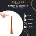 Produktbild: Luxus - Tischlampe Touch Deluxe - Madelief - Orange - H35 x Ø5