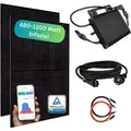 Produktbild: MYVOLTAICS Balkonkraftwerk MyBasic 880+ Watt, bifazial, Hoymiles Wechselrichter WLAN 800 Watt, Steckerfertig - einstecken. fertig. - 5m