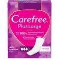 Produktbild: Carefree Slipeinlagen Plus Large, stark, ohne Duft, 48 Stück