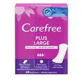 Produktbild: JOHNSON CAREFREE Plus Large Slipeinlagen mit leichtem Duft, 48 Stück.