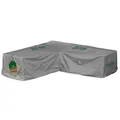 Produktbild: Mehr Garten Abdeckung Gartenmöbel Winterfest Lounge L-Form, 237x237x80 cm, grau, Oxford 600D Gewebe, Abdeckplane Gartenmöbel wasserdicht, UV-beständig und wetterfest
