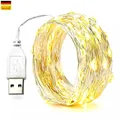 Produktbild: 20M USB 200 LED Lichterkette – Wasserdicht & Flexibel