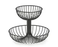 Produktbild: Zeller Present Etagere Obst-Etagere, Metall, (1-tlg), für Obst, 2-stufig