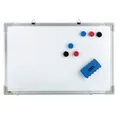 Produktbild: Idena Magnettafel, mit Alurahmen, 40 x 60 cm, mit 6 Magneten, für Whiteboard-Marker