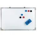 Produktbild: Idena 10414 - Whiteboard mit Alurahmen ca. 40 x 60 cm inklusive 6 Magnete