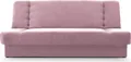 Produktbild: MOEBLO Schlafsofa CYPRUS – Sofa Kippsofa Klappsofa Click-Clack Couch für Wohnzimmer Federkern Sofagarnitur Polstersofa mit Bettkasten und Schlaffunktion (BxHxT): 192x85x92 cm (Rosa - Soro 61)