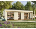 Produktbild: Gartenhaus Palmako Johanna 22,4 m² inkl. Fußboden 901 x 339 cm natur