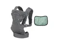 Produktbild: Infantino Flip Advanced 4‑in‑1 Babytrage Black Denim 3,6–14,5 kg Bauch/Rücken