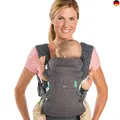 Produktbild: Infantino Flip Advanced 4-in-1 Babytrage ? Ergonomische Babytrage mit 4
