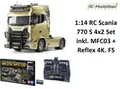 Produktbild: Tamiya 300056379 1:14 RC Scania 770 S 4x2 + MFC-03 Multifunktionseinheit