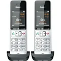 Produktbild: GIGASET C500HXD - DECT Telefon, 2 Mobilteile, silber/schwarz