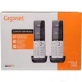 Produktbild: Gigaset COMFORT 500HX duo silber schwarz